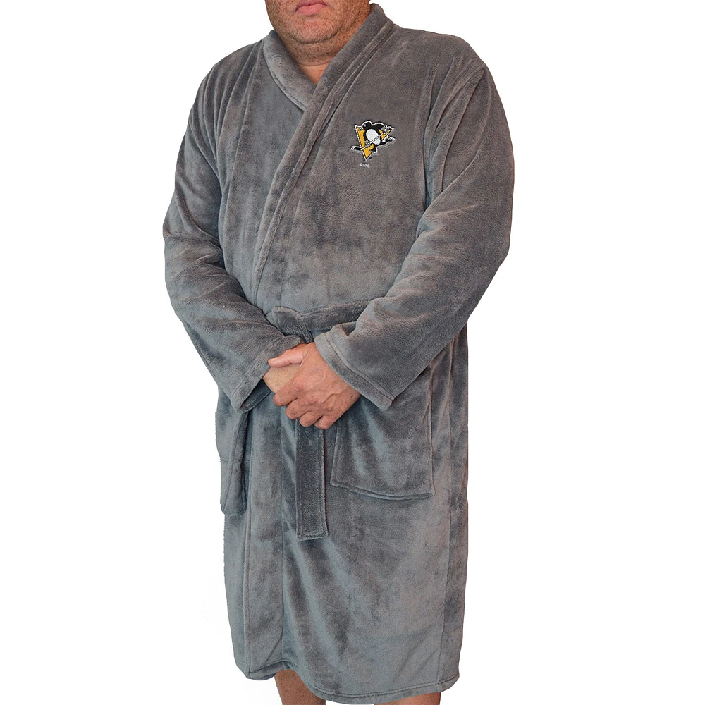 Men's ISlide Gray Pittsburgh Penguins Boss Robe