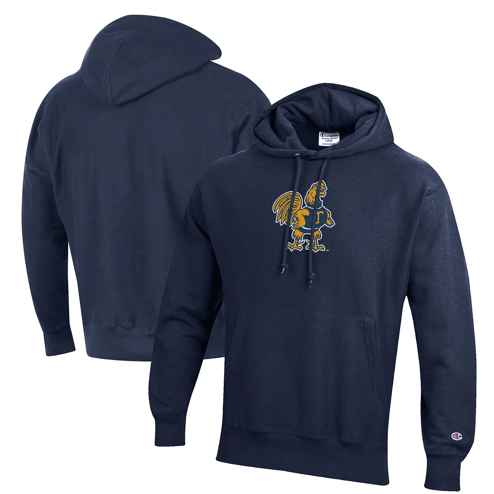 Men's Champion Navy Trinity Bantams Reverse Weave Fleece Pullover Hoodie