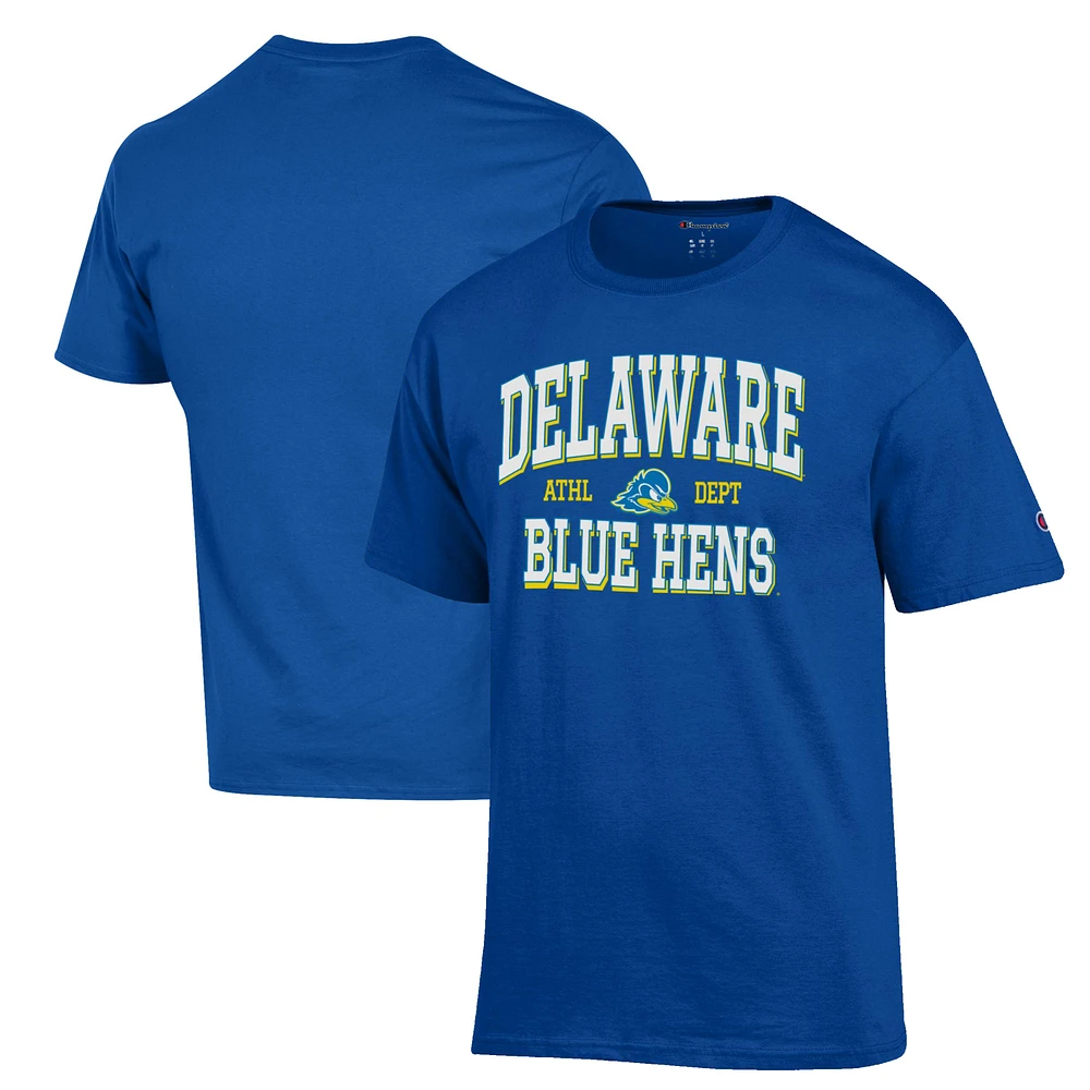 Men's Champion Royal Delaware Fightin' Blue Hens Jersey Long Sleeve T-Shirt