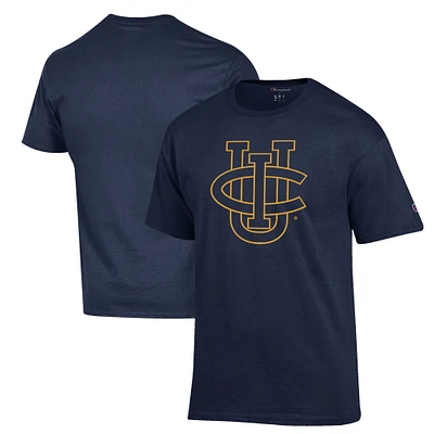 Men's Champion Navy UC Irvine Anteaters Primary Jersey T-Shirt