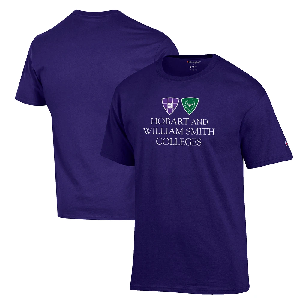 Men's Champion Purple Hobart Statesmen Primary Jersey T-Shirt