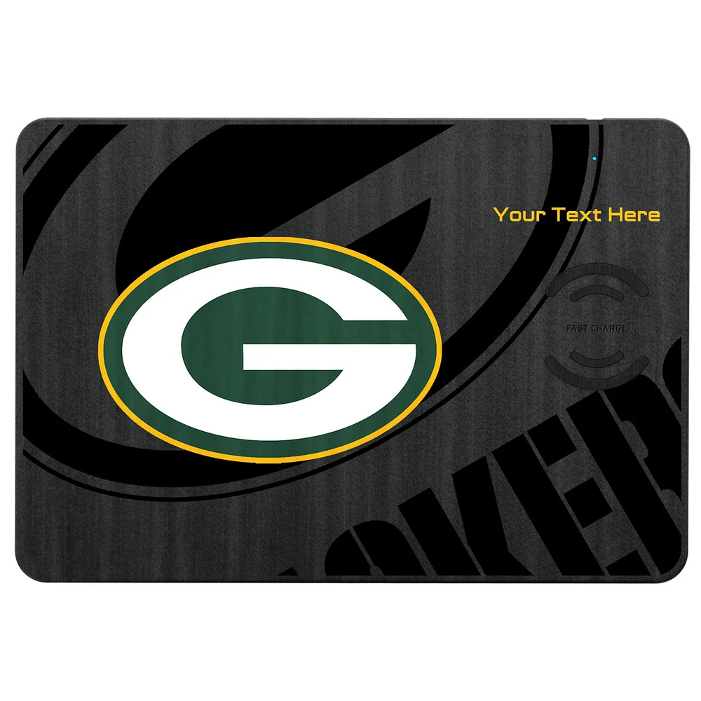 Green Bay Packers Personalized Wireless Charger & Mouse Pad