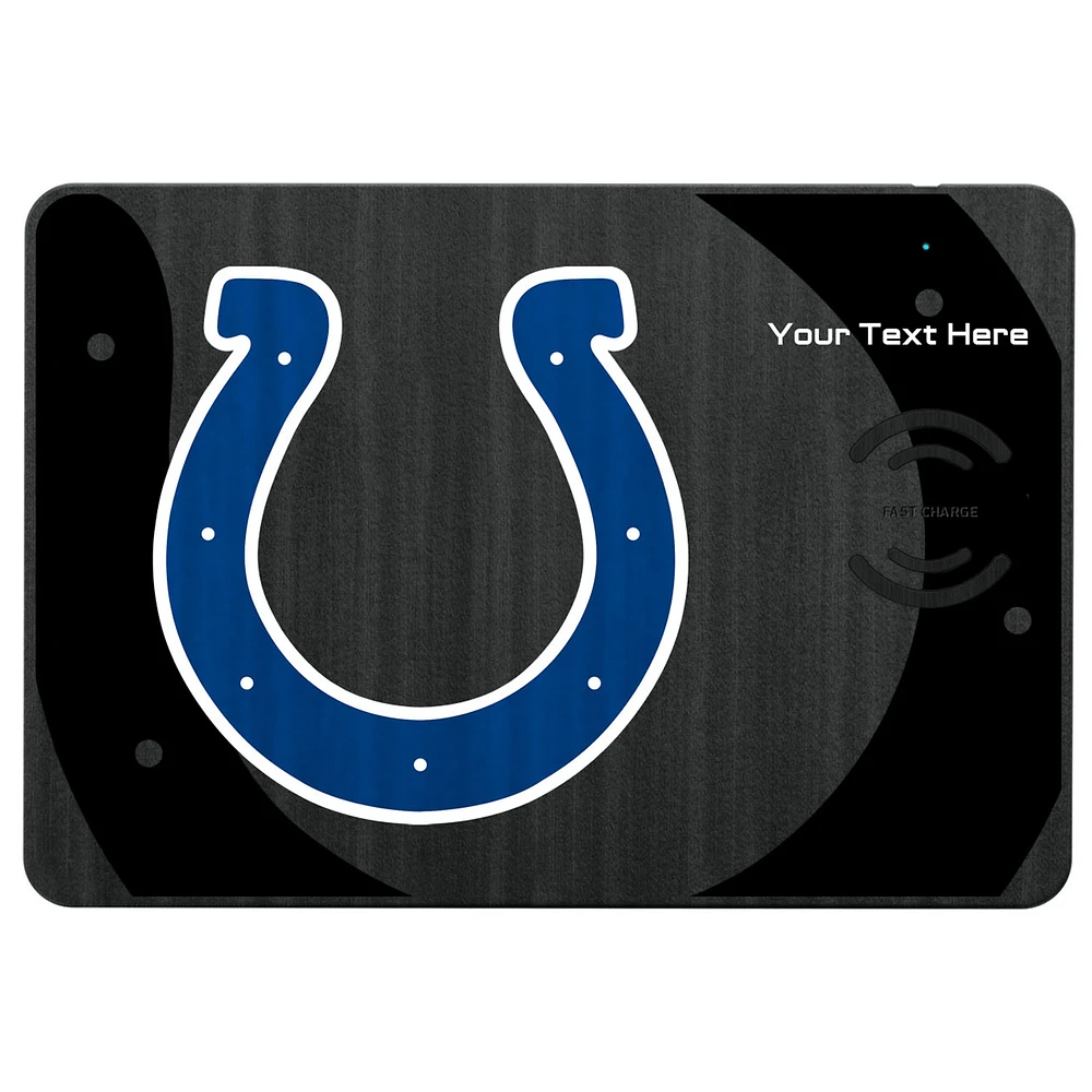 Indianapolis Colts Personalized Wireless Charger & Mouse Pad