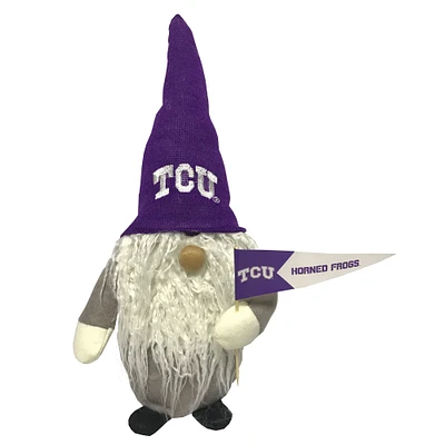 Purple TCU Horned Frogs 12'' Gnome