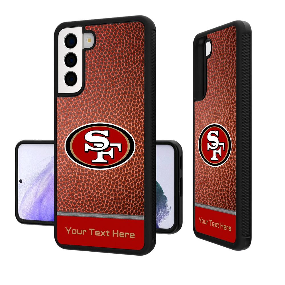 San Francisco 49ers Personalized Football Design Galaxy Bump Case