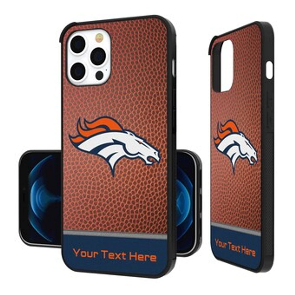 Denver Broncos Personalized Football Design iPhone Bump Case