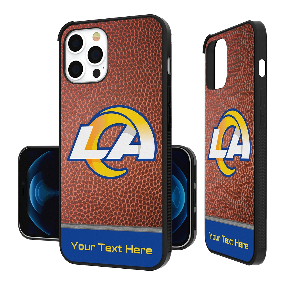 Los Angeles Rams Personalized Football Design iPhone Bump Case