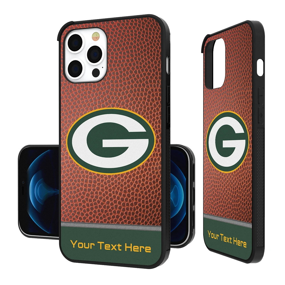 Green Bay Packers Personalized Football Design iPhone Bump Case
