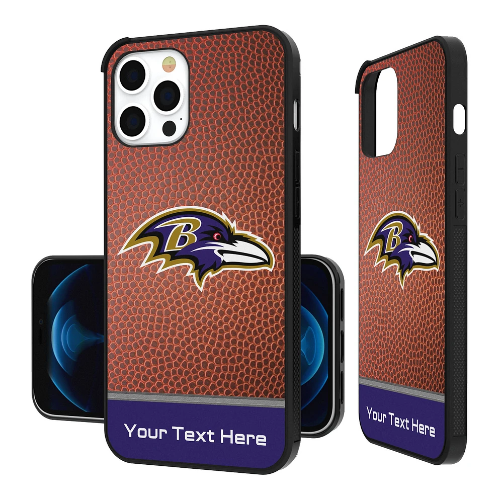 Baltimore Ravens Personalized Football Design iPhone Bump Case