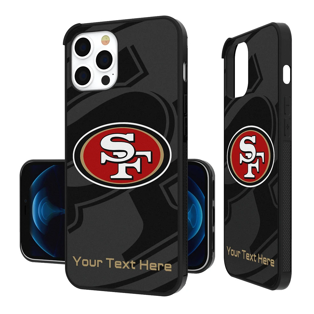 San Francisco 49ers Personalized Tilt Design iPhone Bump Case