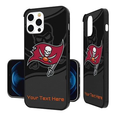 Tampa Bay Buccaneers Personalized Tilt Design iPhone Bump Case