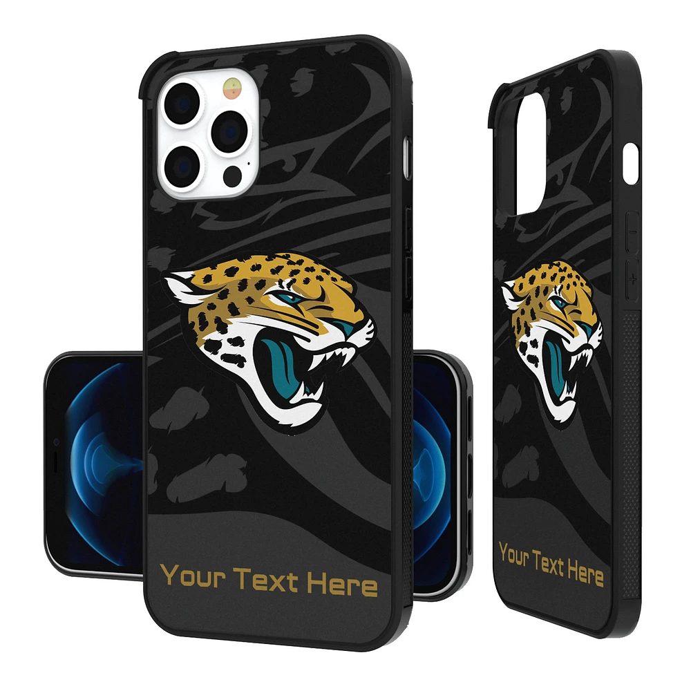 Jacksonville Jaguars Personalized Tilt Design iPhone Bump Case