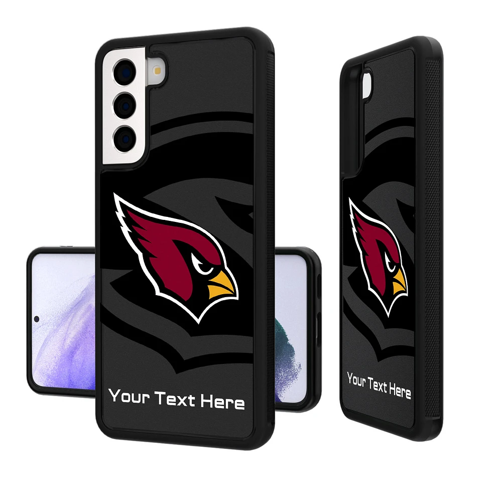 Arizona Cardinals Personalized Tilt Design Galaxy Bump Case