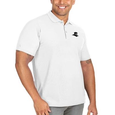 Men's Antigua White Providence Friars Big & Tall Team Logo Legacy Pique Polo