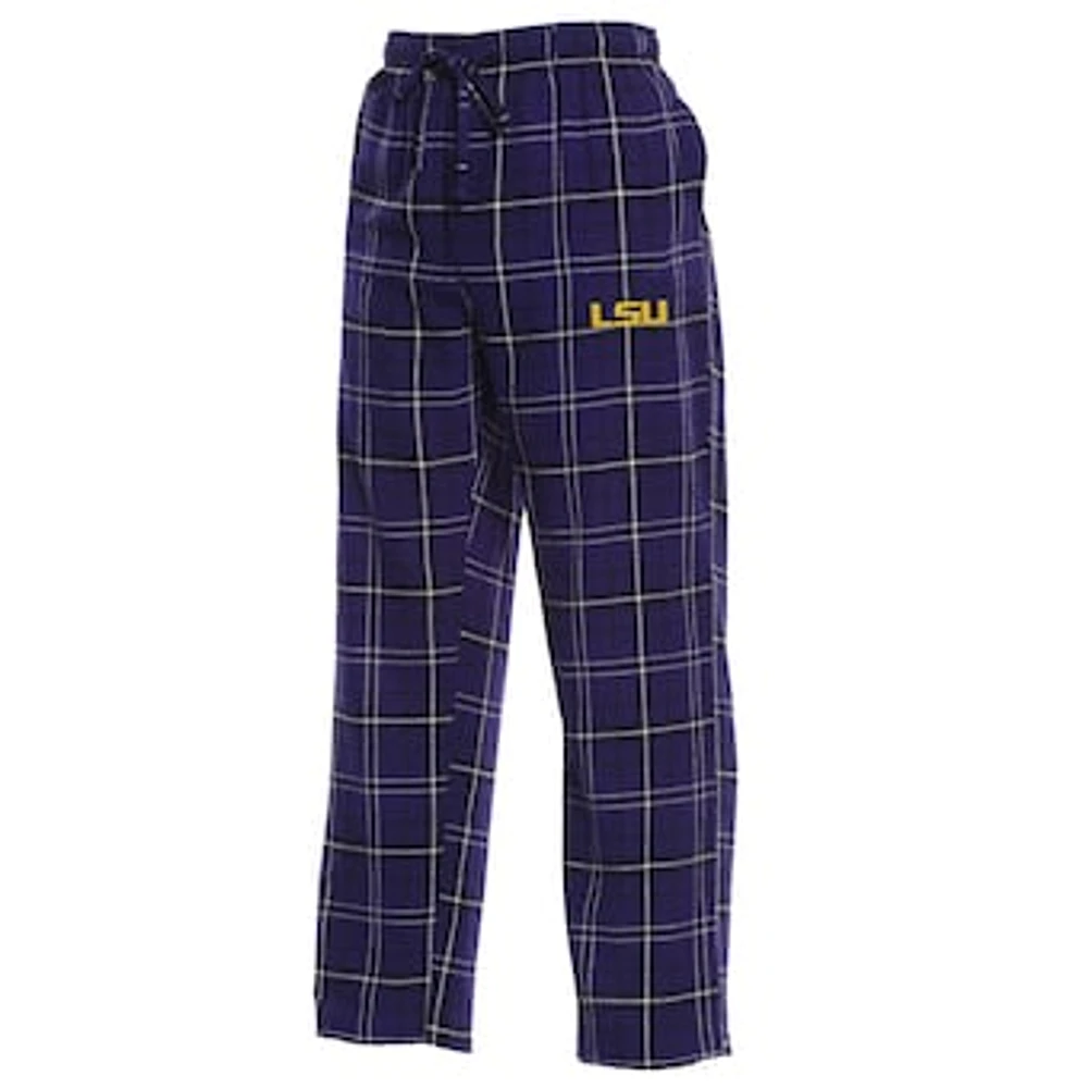 Men's Concepts Sport Purple/Black LSU Tigers Ultimate Flannel Pants