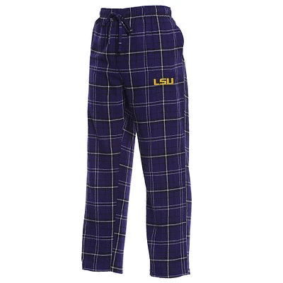 Men's Concepts Sport Purple/Black LSU Tigers Ultimate Flannel Pants