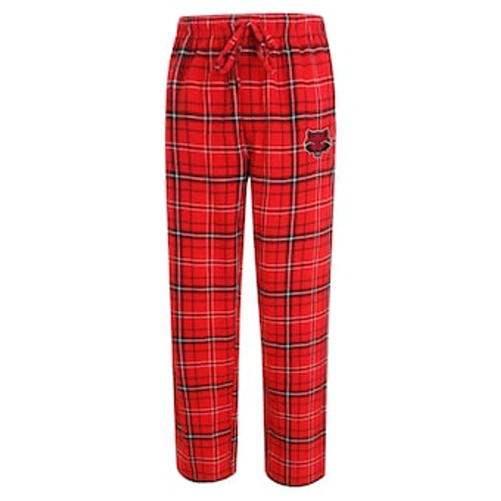 Men's Concepts Sport Red/Black Arkansas State Red Wolves Ultimate Flannel Pants