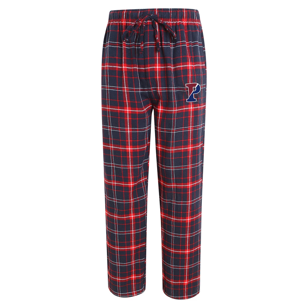 Men's Concepts Sport Navy/Red Pennsylvania Quakers Ultimate Flannel Pants