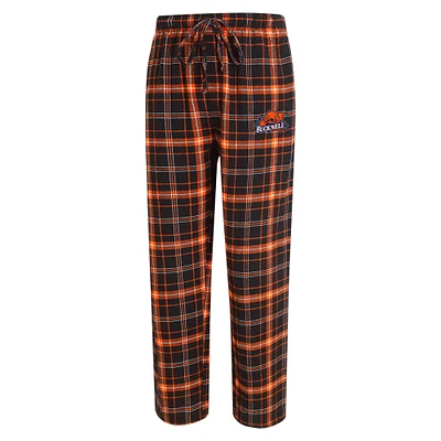 Men's Concepts Sport Navy/Orange Bucknell Bison Ultimate Flannel Pants