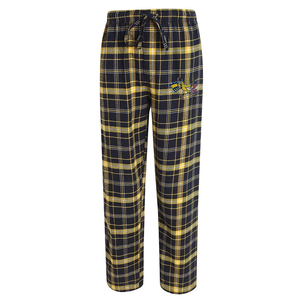 Men's Concepts Sport Navy/Gold Drexel Dragons Ultimate Flannel Pants