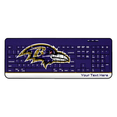 Baltimore Ravens Personalized Wireless Keyboard