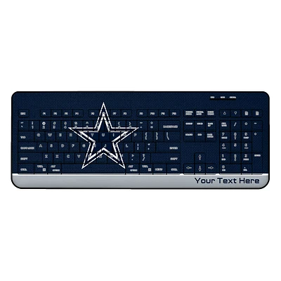 Dallas Cowboys Personalized Wireless Keyboard