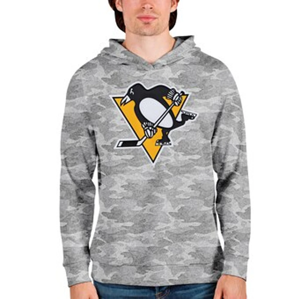 Men's Antigua Camo Pittsburgh Penguins Absolute Pullover Hoodie