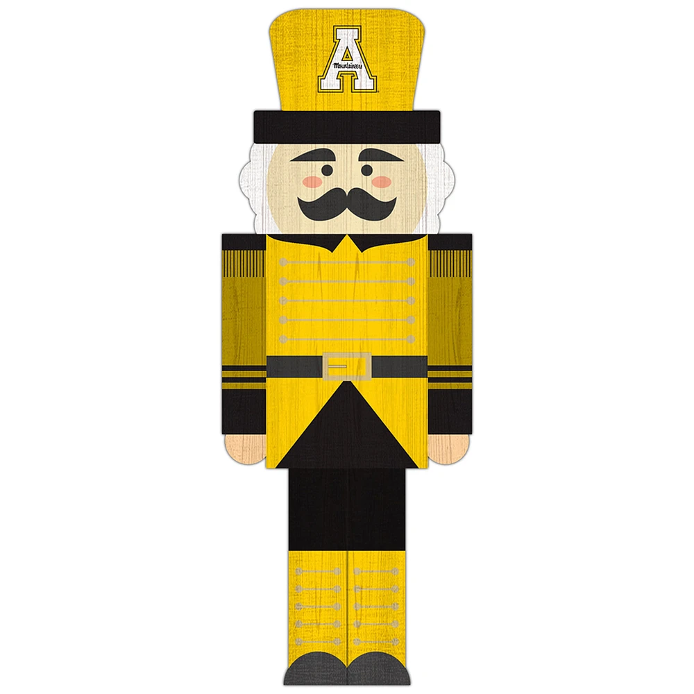 Appalachian State Mountaineers 31'' Nutcracker Leaner