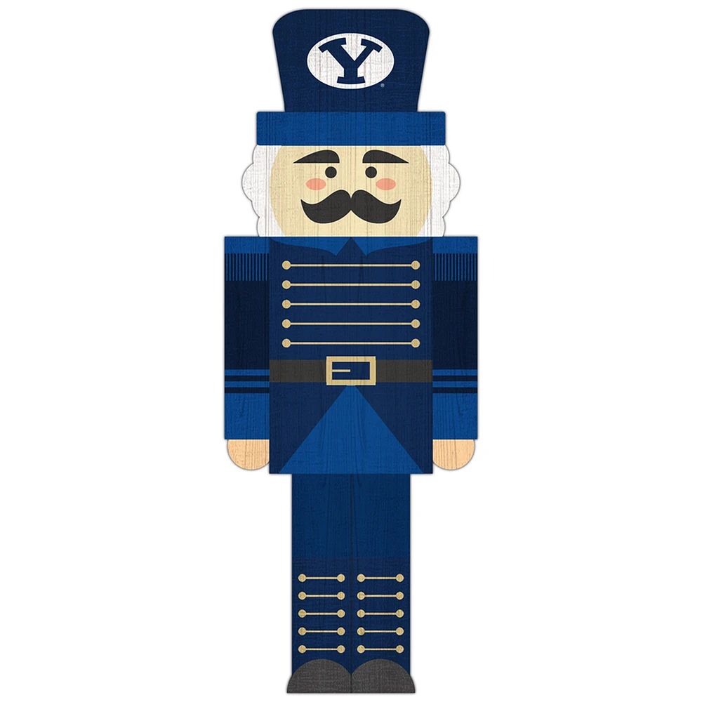 BYU Cougars 31'' Nutcracker Leaner