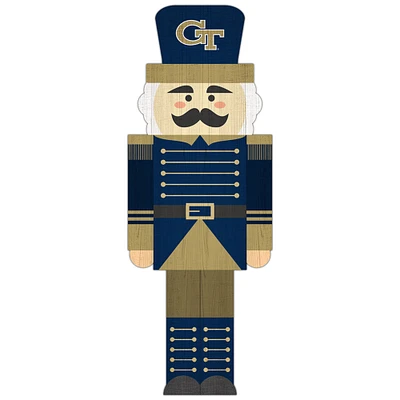 Georgia Tech Yellow Jackets 31'' Nutcracker Leaner