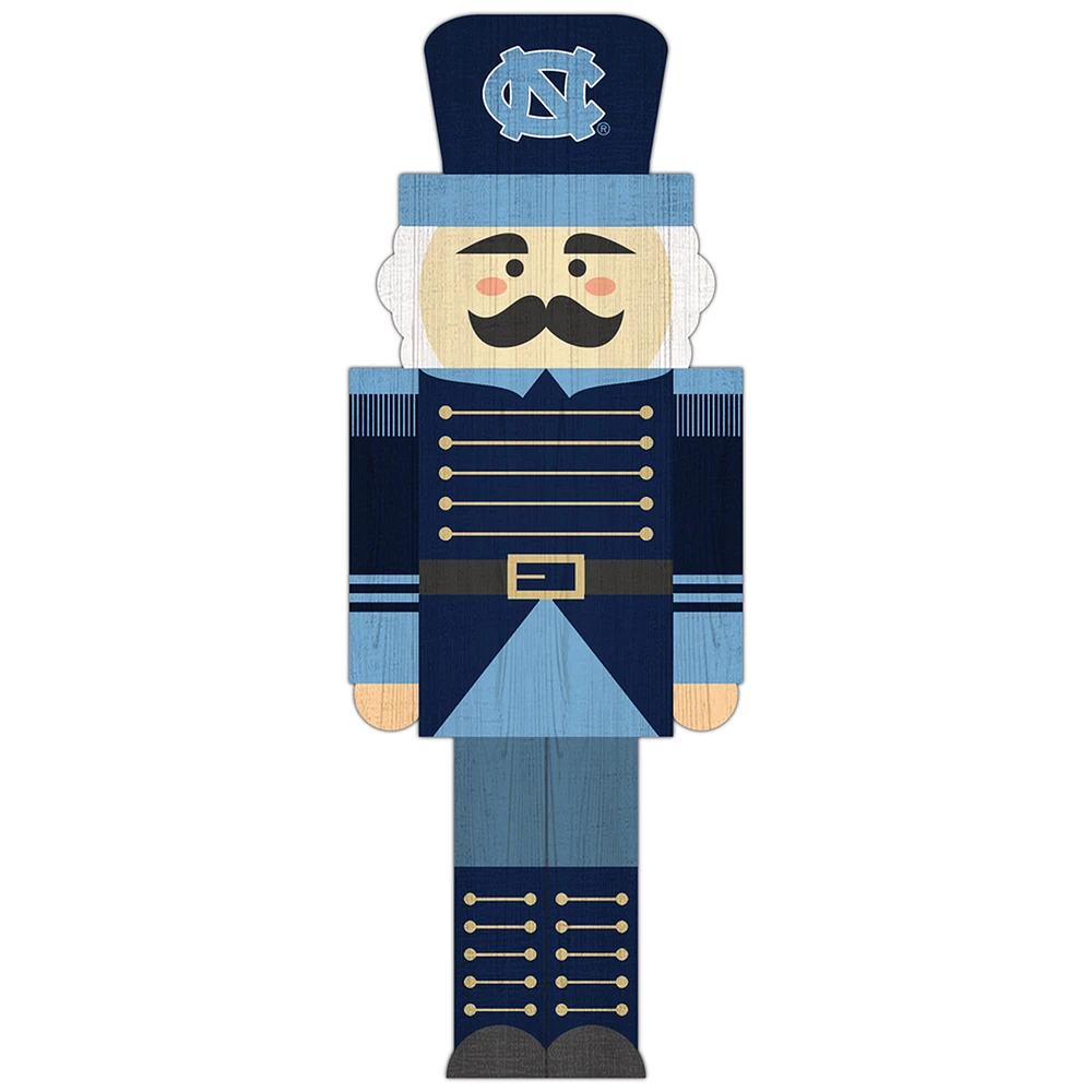 North Carolina Tar Heels 31'' Nutcracker Leaner