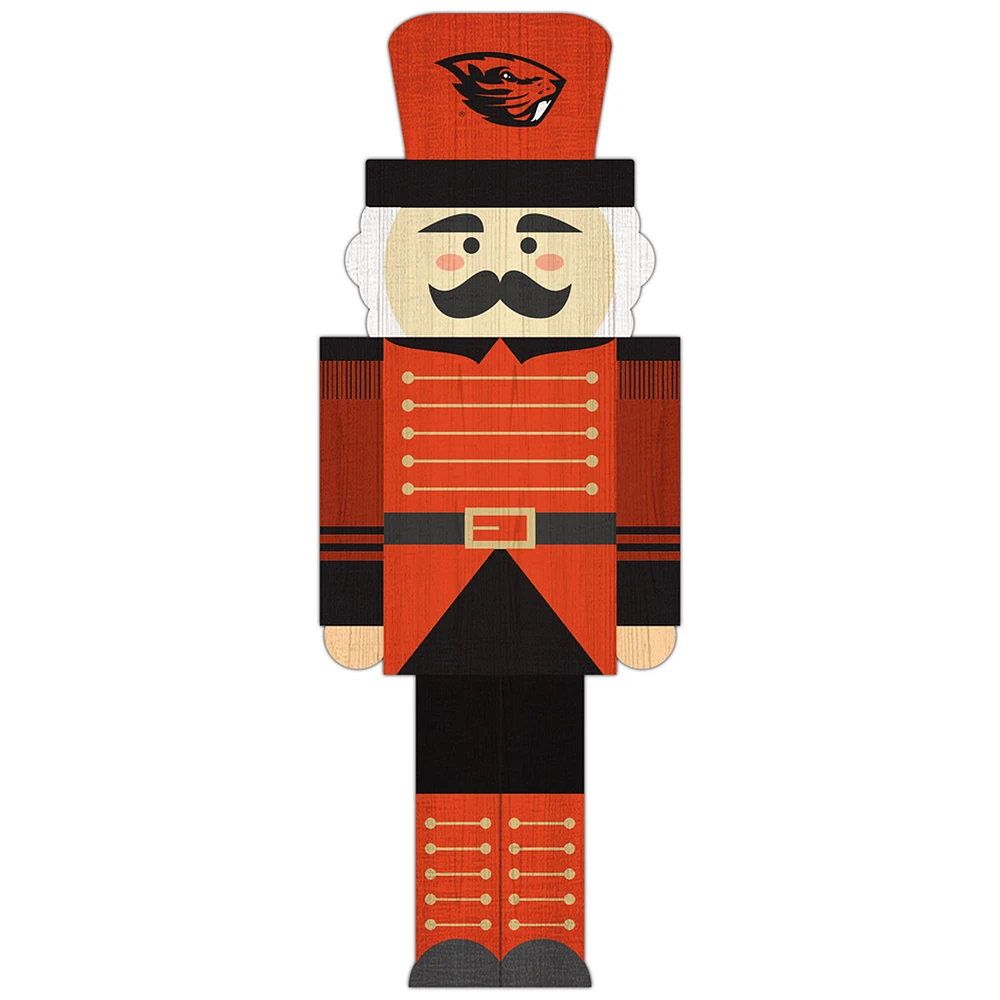 Oregon State Beavers 31'' Nutcracker Leaner