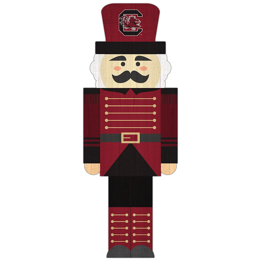 South Carolina Gamecocks 31'' Nutcracker Leaner