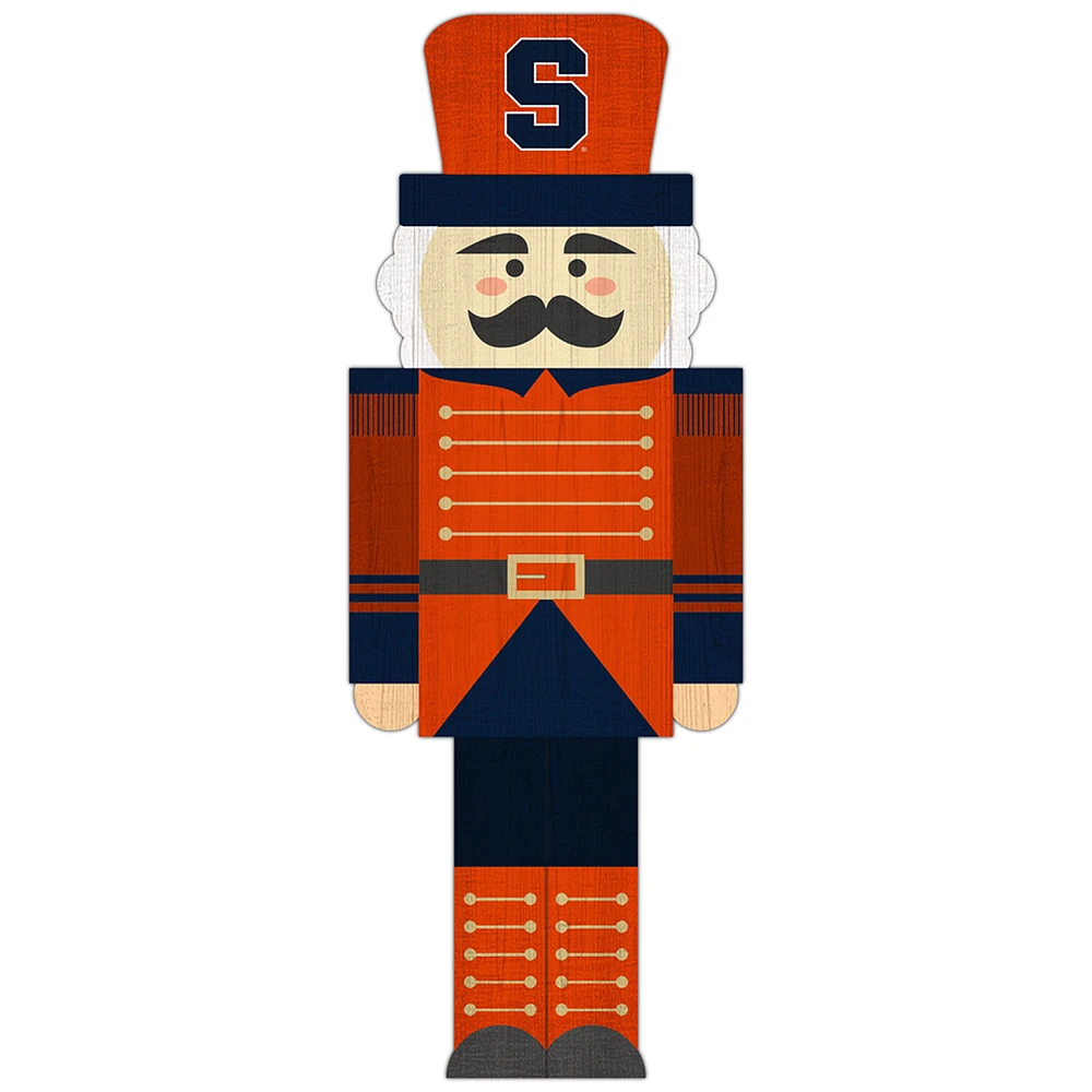 Syracuse Orange 31'' Nutcracker Leaner
