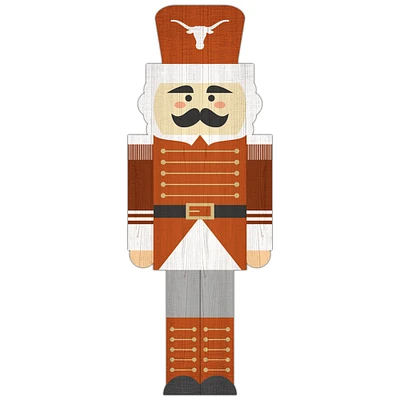 Texas Longhorns 31'' Nutcracker Leaner