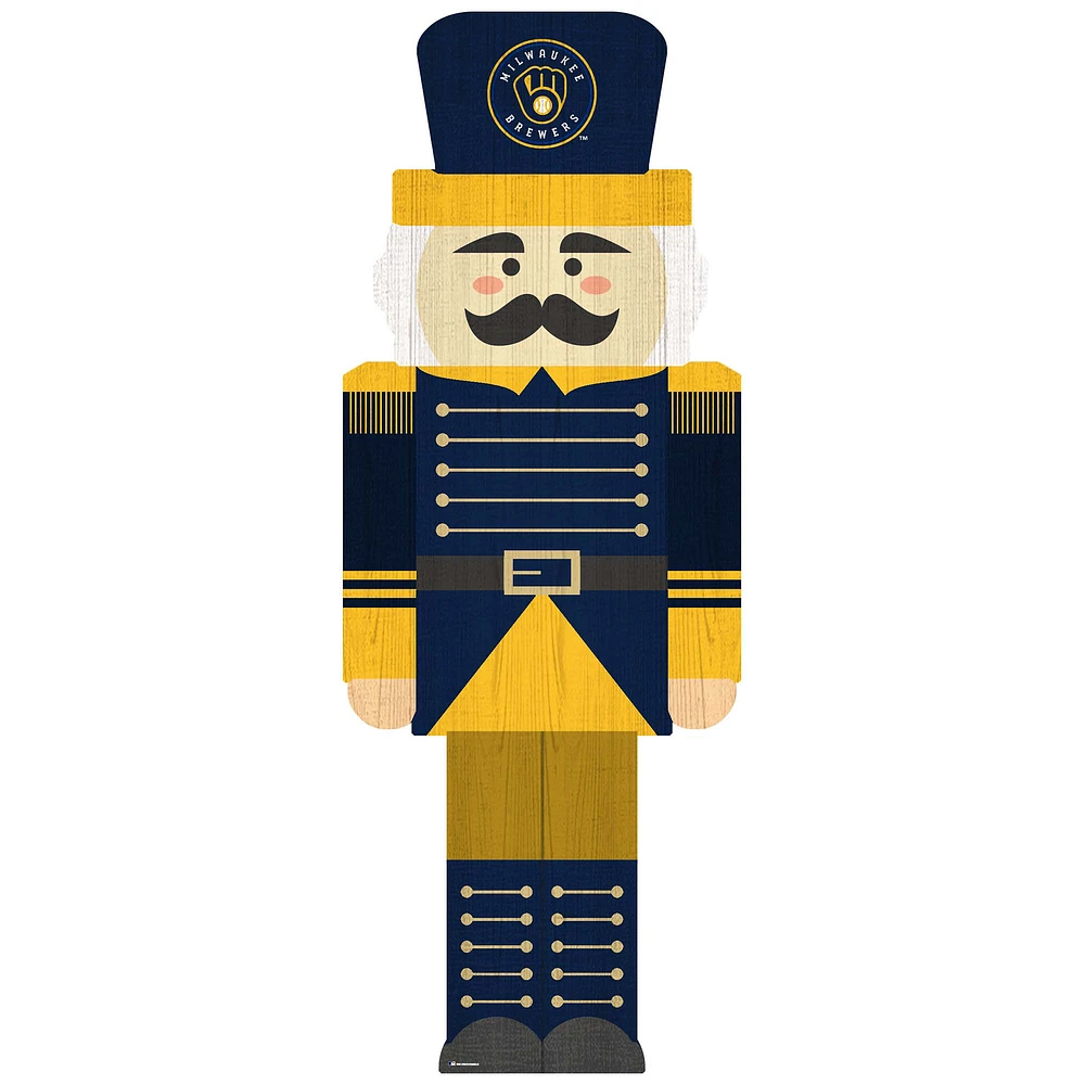 Milwaukee Brewers 31'' Nutcracker Leaner