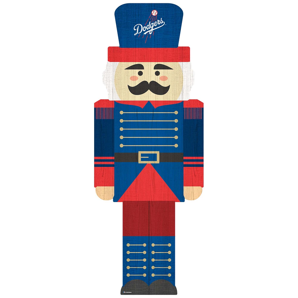 Los Angeles Dodgers 31'' Nutcracker Leaner