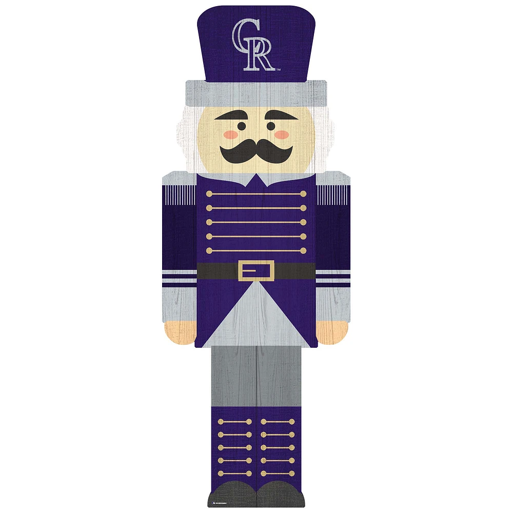 Colorado Rockies 31'' Nutcracker Leaner