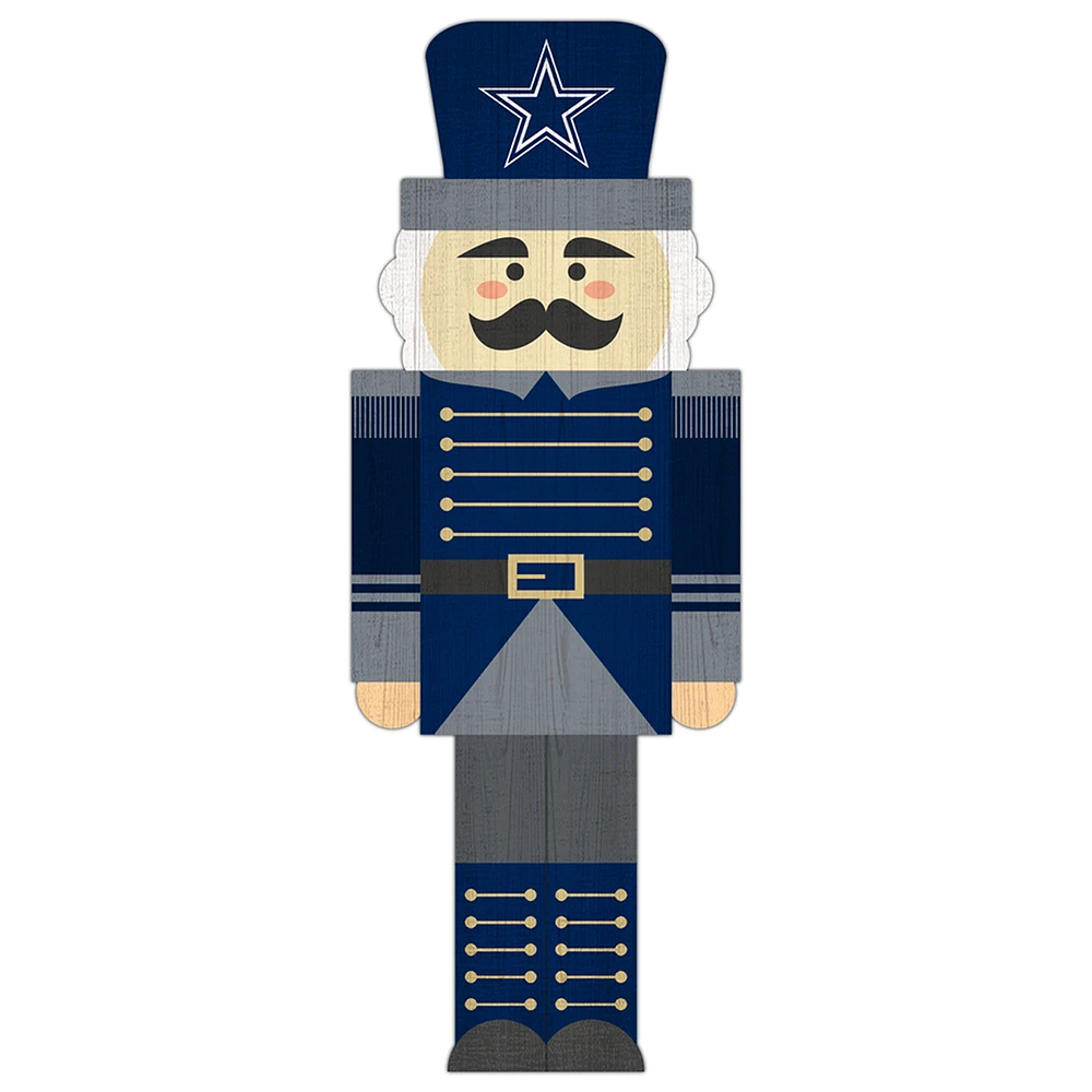 Dallas Cowboys 31'' Nutcracker Leaner