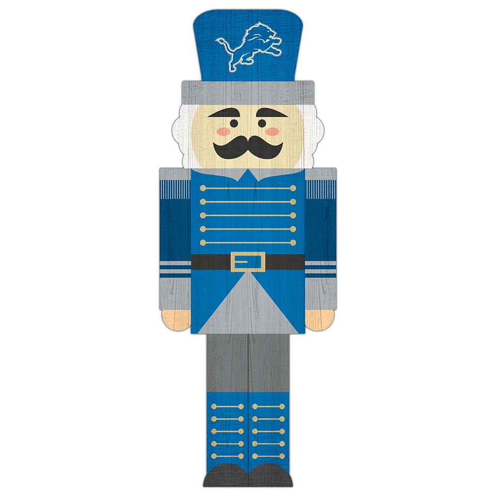 Detroit Lions 31'' Nutcracker Leaner
