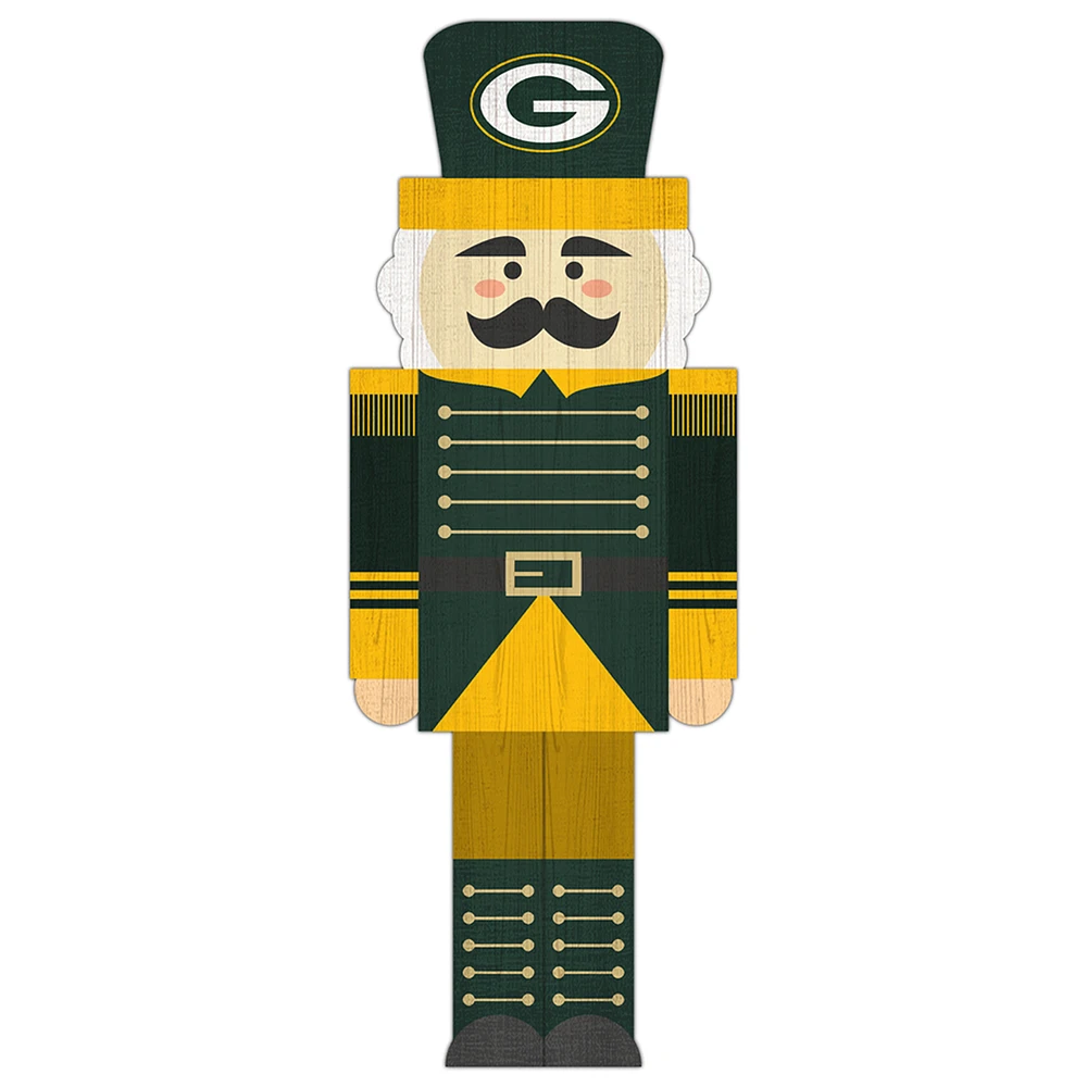 Green Bay Packers 31'' Nutcracker Leaner