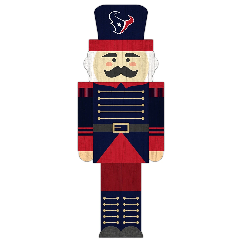 Houston Texans 31'' Nutcracker Leaner