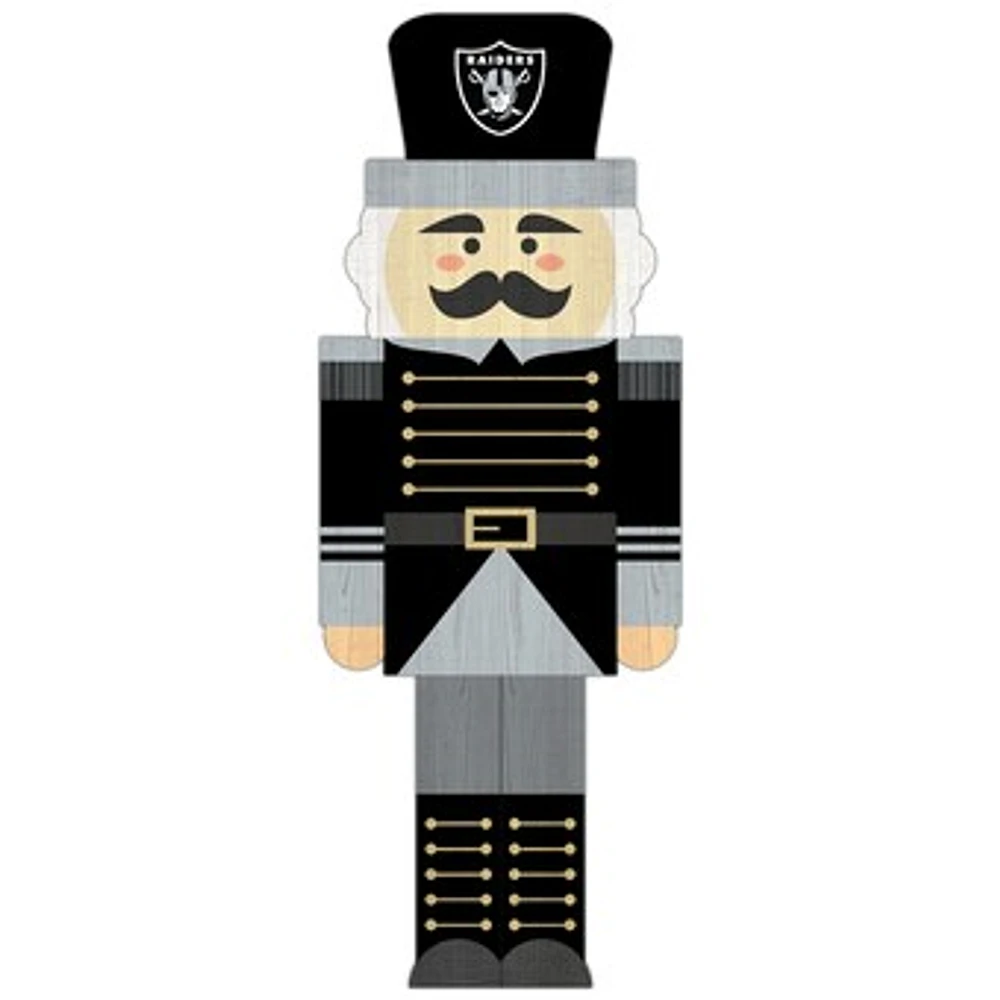 Las Vegas Raiders 31'' Nutcracker Leaner