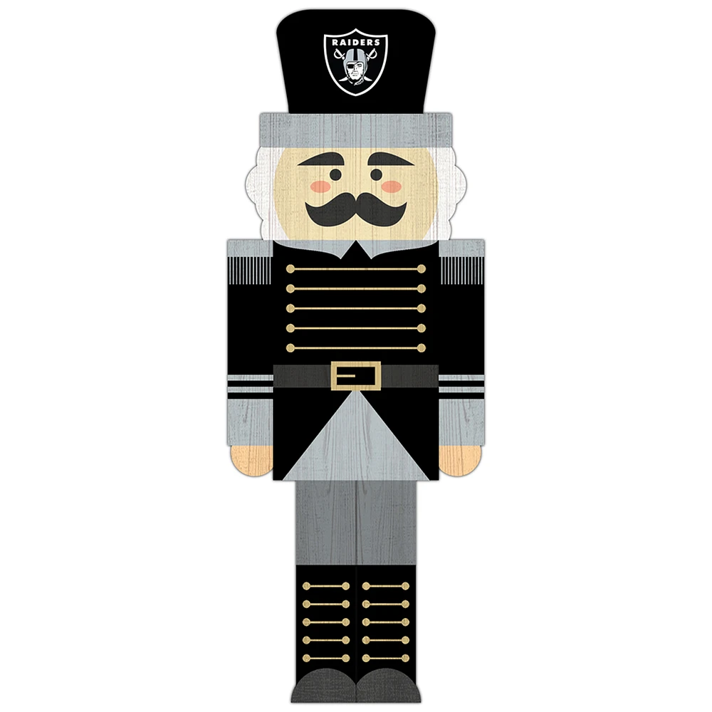 Las Vegas Raiders 31'' Nutcracker Leaner