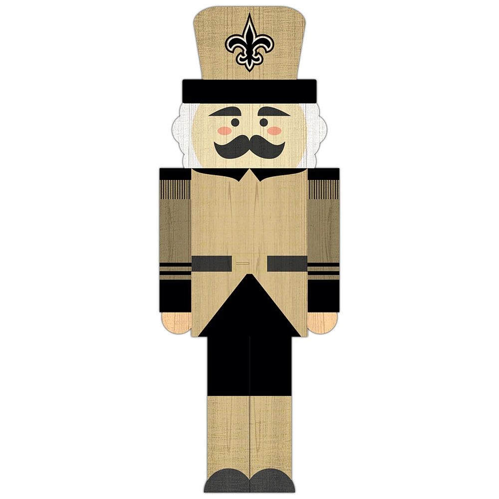 New Orleans Saints 31'' Nutcracker Leaner