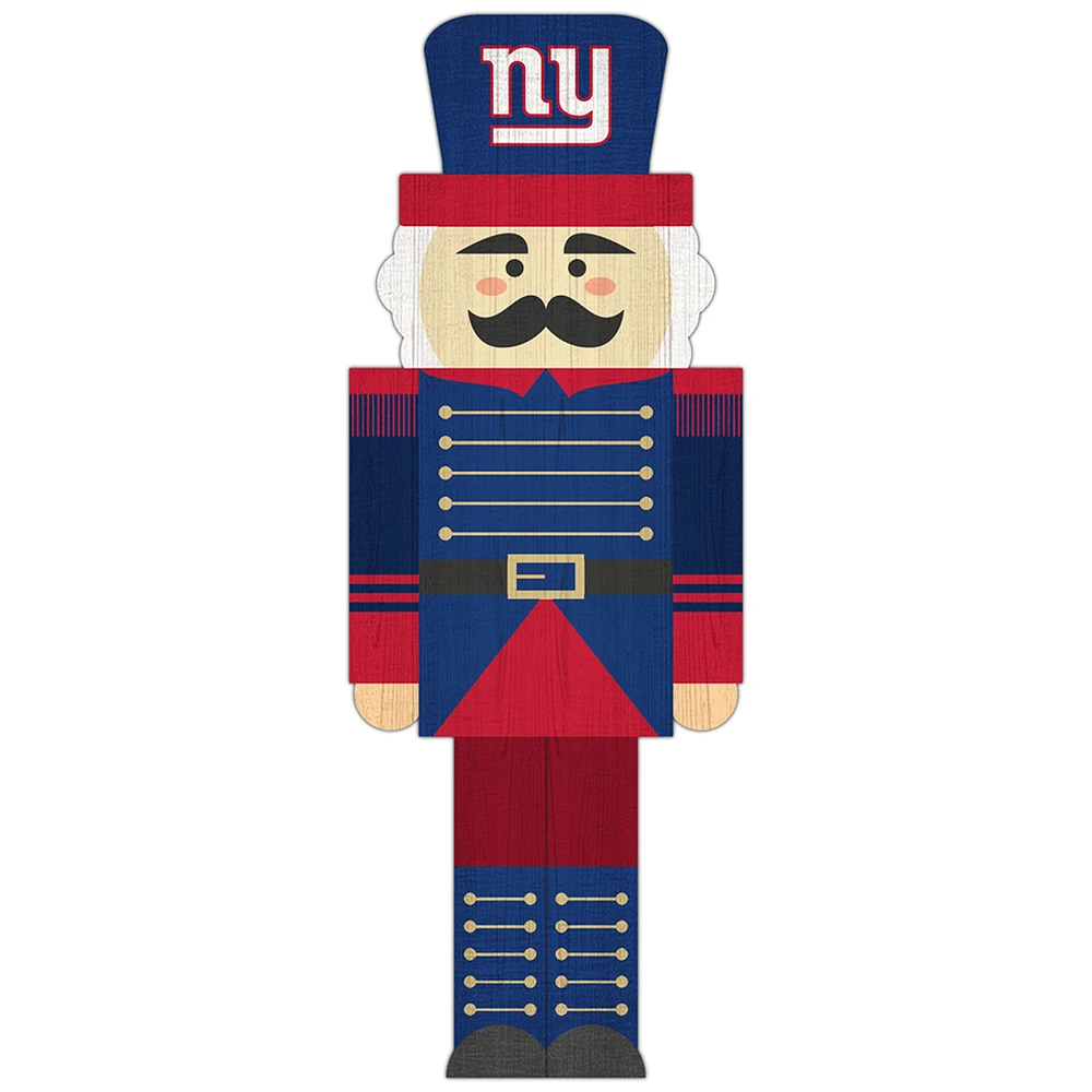 New York Giants 31'' Nutcracker Leaner