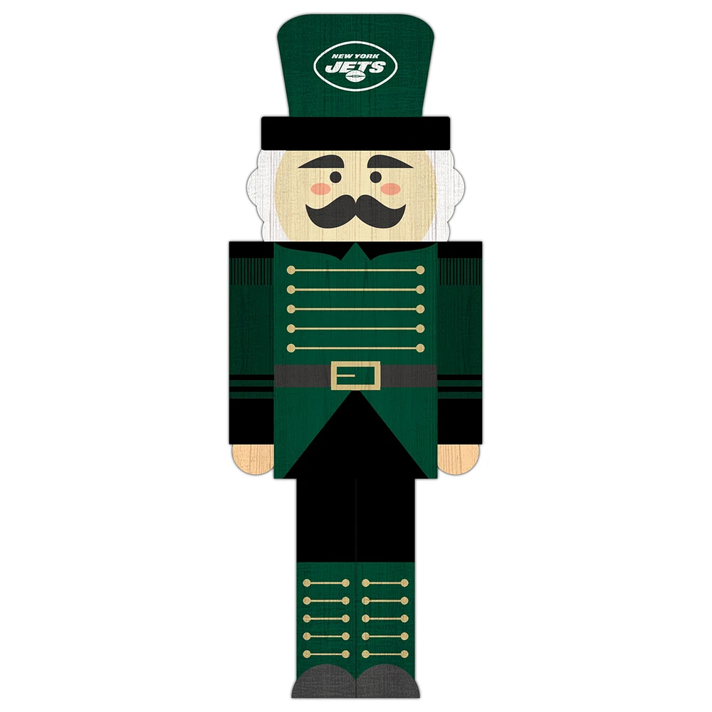 New York Jets 31'' Nutcracker Leaner