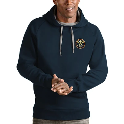 Men's Antigua Navy Denver Nuggets Victory Pullover Hoodie
