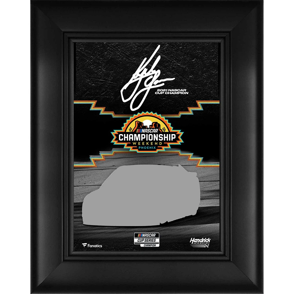 Kyle Larson Framed 5" x 7" 2021 NASCAR Cup Champion Collage