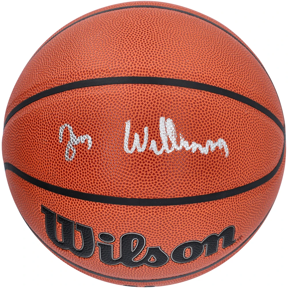 Zion Williamson New Orleans Pelicans Autographed Wilson Authentic Series Indoor/Outdoor Basketball - Silver Ink